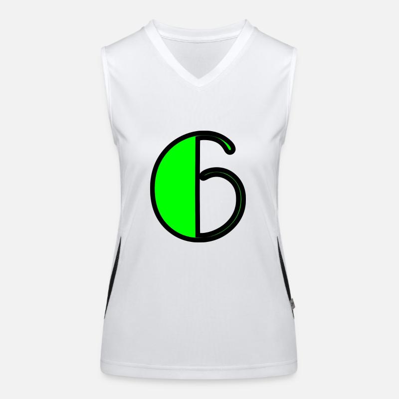 6 YEARS. 6th ANNIVERSARY. BIRTHDAY 6 YEARS. 6 Women's Functional Contrast Tank Top