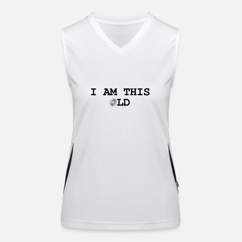 I'm so old - Design with CD Women's Functional Contrast Tank Top