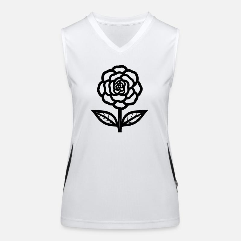 flower Women's Functional Contrast Tank Top