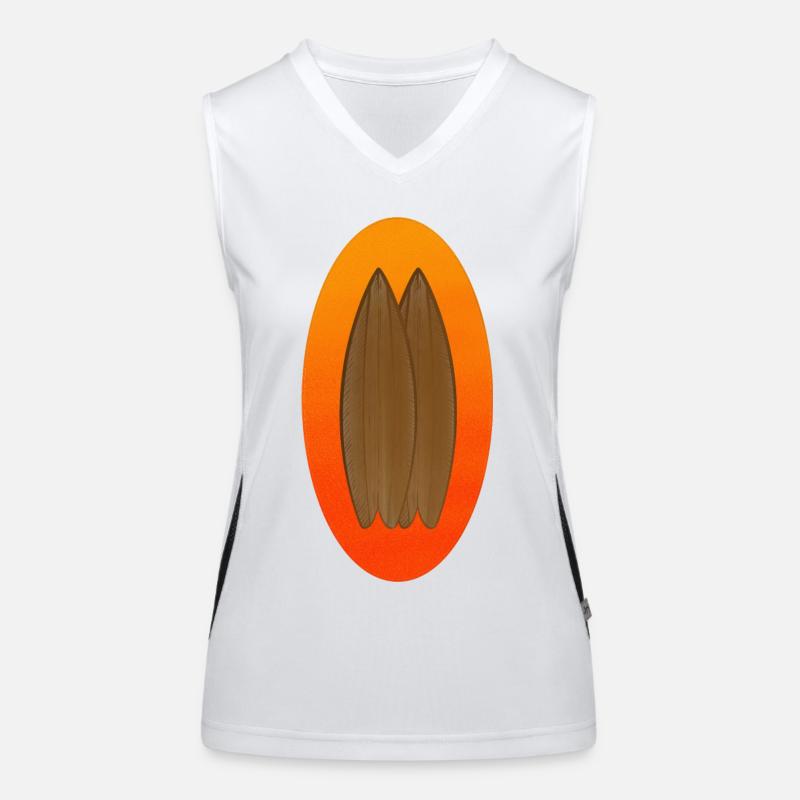 Surfboard Logo Women's Functional Contrast Tank Top