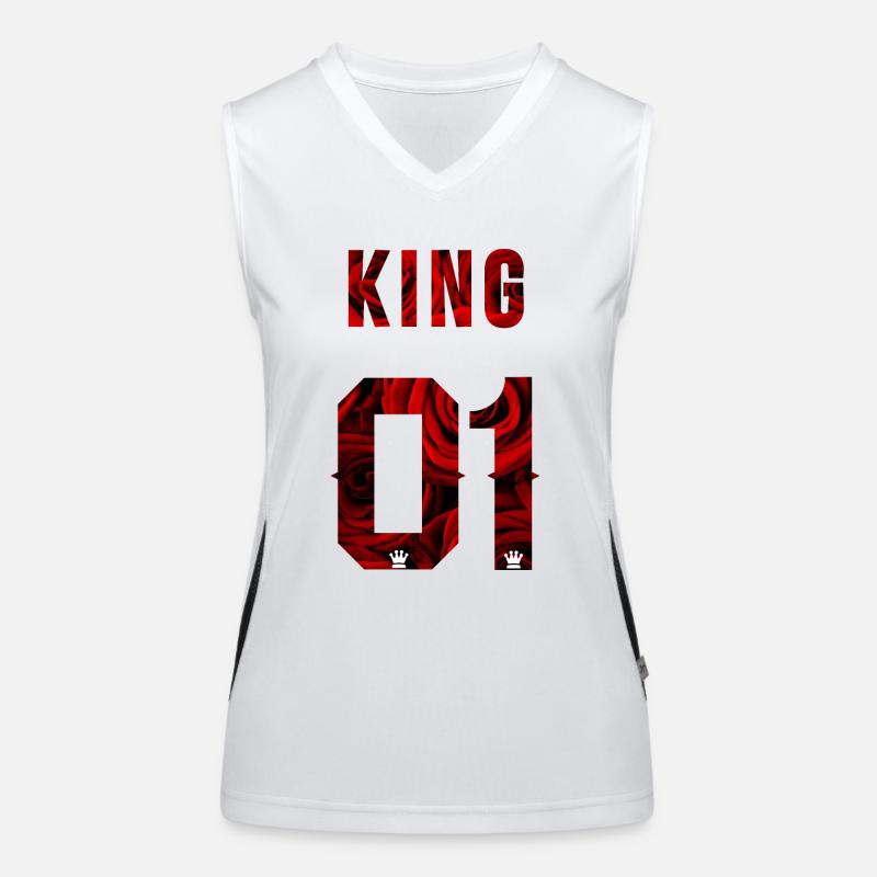 King Funktionelles Kontrast-Tank Top für Frauen
