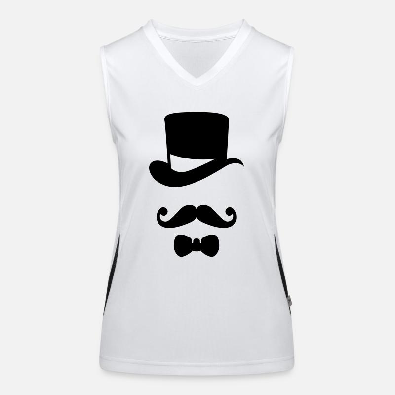 Bräutigam Funktionelles Kontrast-Tank Top für Frauen