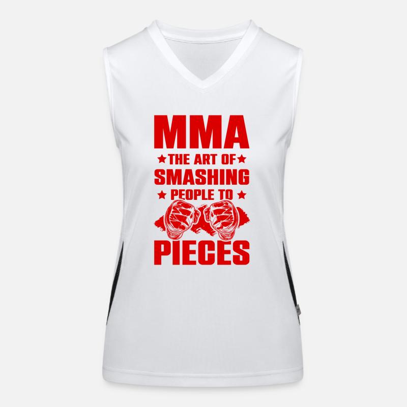Mma Mixed matrial arts Funktionelles Kontrast-Tank Top für Frauen