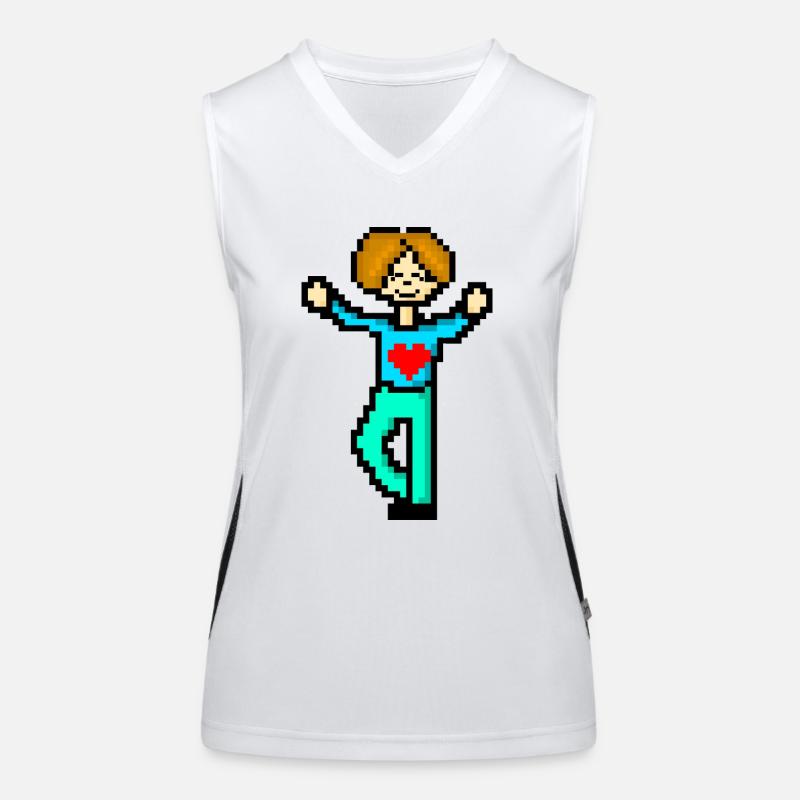 NFT Design Funktionelles Kontrast-Tank Top für Frauen