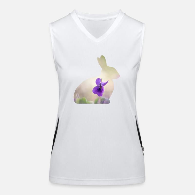 Lapin Lapin Débardeur respirant contrasté Femme