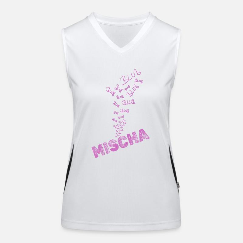 Gift for Mischa Women's Functional Contrast Tank Top