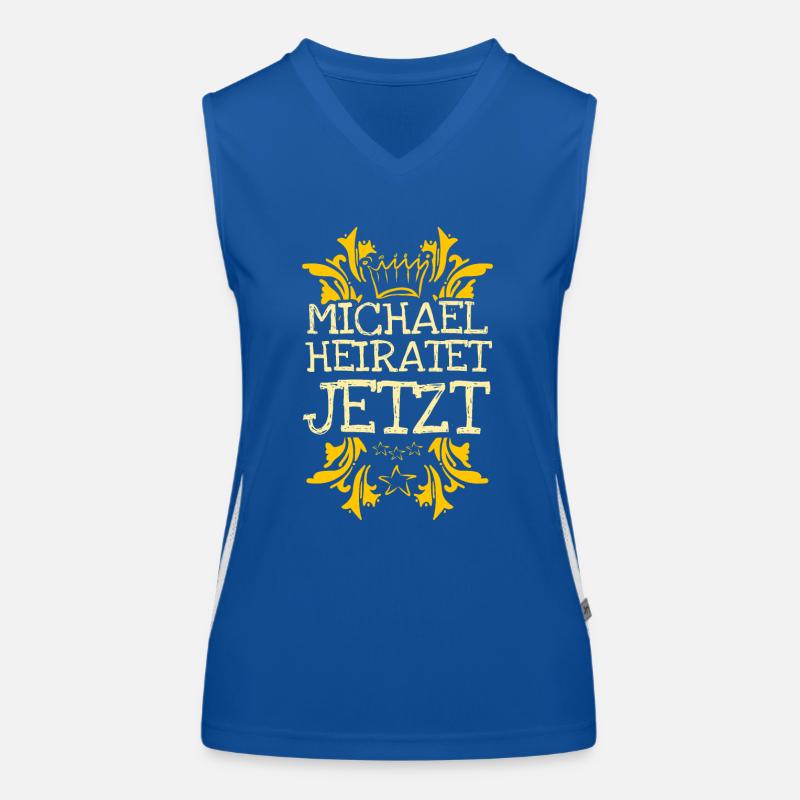 Bachelor Michael Funktionelles Kontrast-Tank Top für Frauen