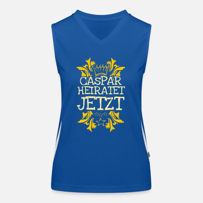 Caspar as Bachelor Women's Functional Contrast Tank Top