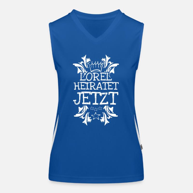 Bachelor Lorel Funktionelles Kontrast-Tank Top für Frauen