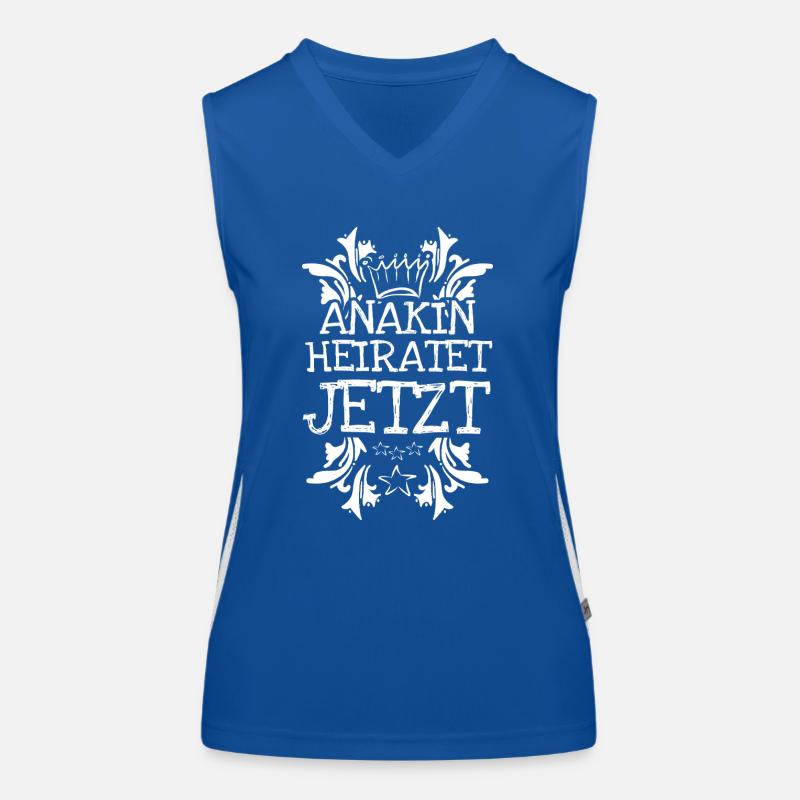 Bachelor Anakin Funktionelles Kontrast-Tank Top für Frauen
