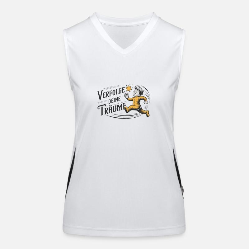 Pursue your dreams Women's Functional Contrast Tank Top