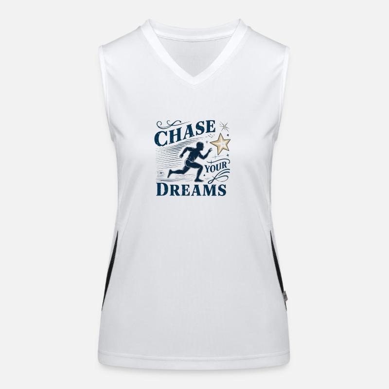 Pursue your dreams Women's Functional Contrast Tank Top