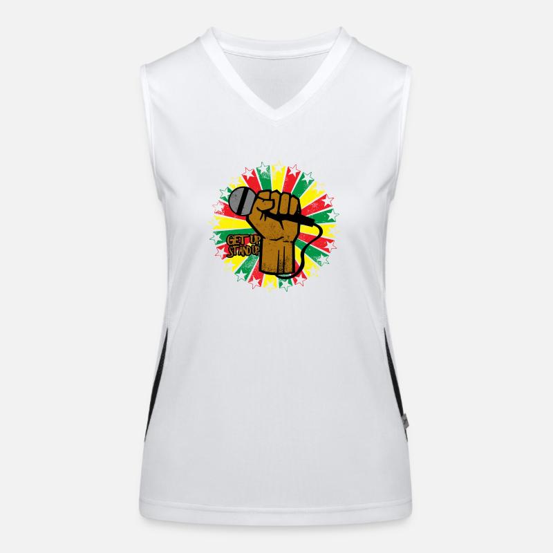 Reggae eu Women's Functional Contrast Tank Top