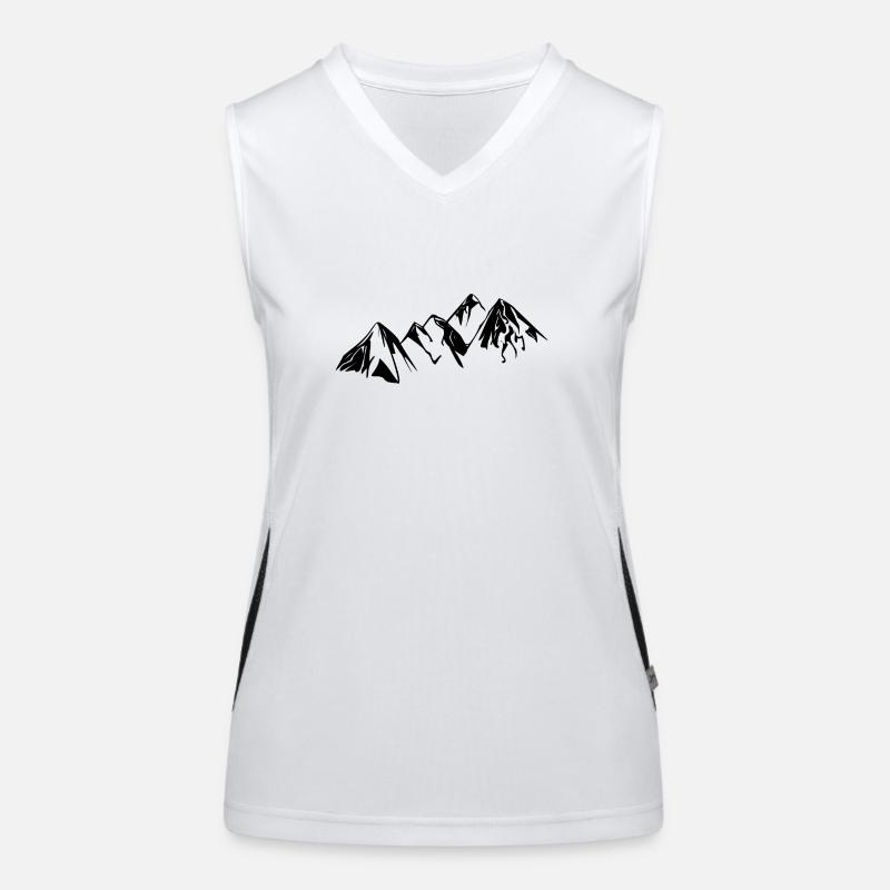 Berg 1 Funktionelles Kontrast-Tank Top für Frauen