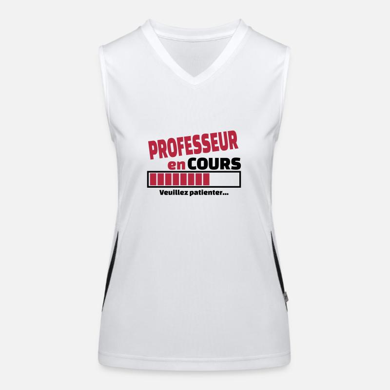 professeur en cours Débardeur respirant contrasté Femme