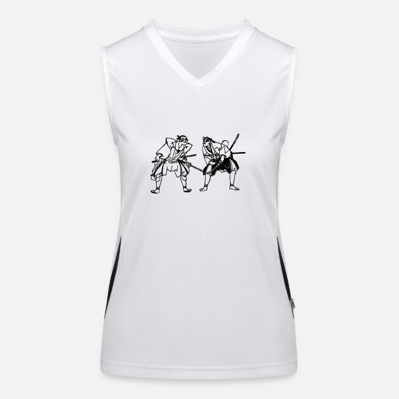Samurai Funktionelles Kontrast-Tank Top für Frauen