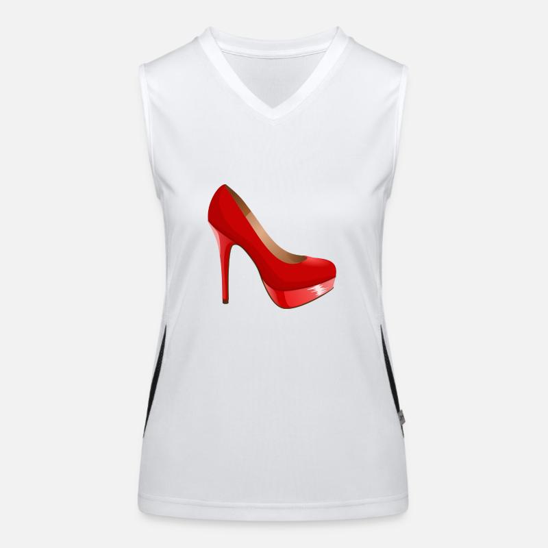 High heels Funktionelles Kontrast-Tank Top für Frauen