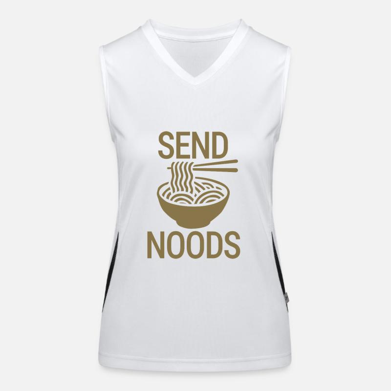 Send noods Funktionelles Kontrast-Tank Top für Frauen
