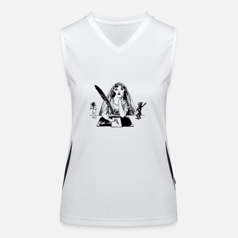 author Women's Functional Contrast Tank Top