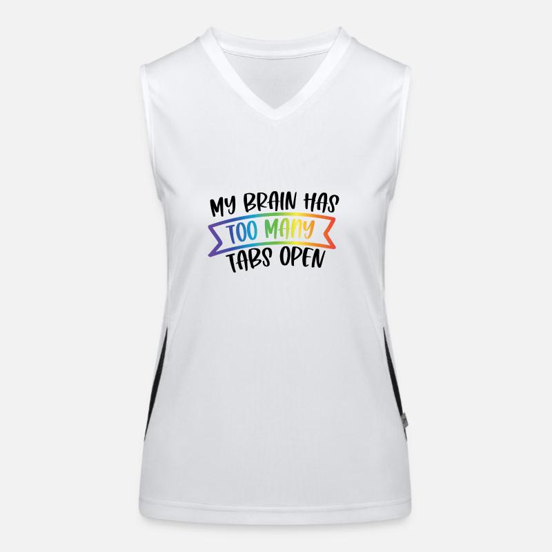 ADHD Women's Functional Contrast Tank Top