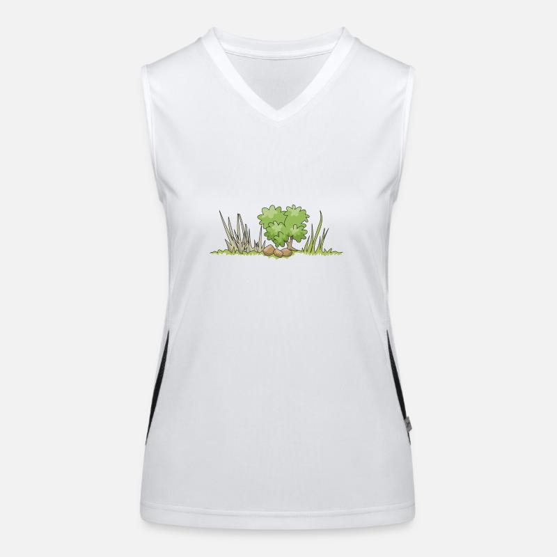 Busch Funktionelles Kontrast-Tank Top für Frauen
