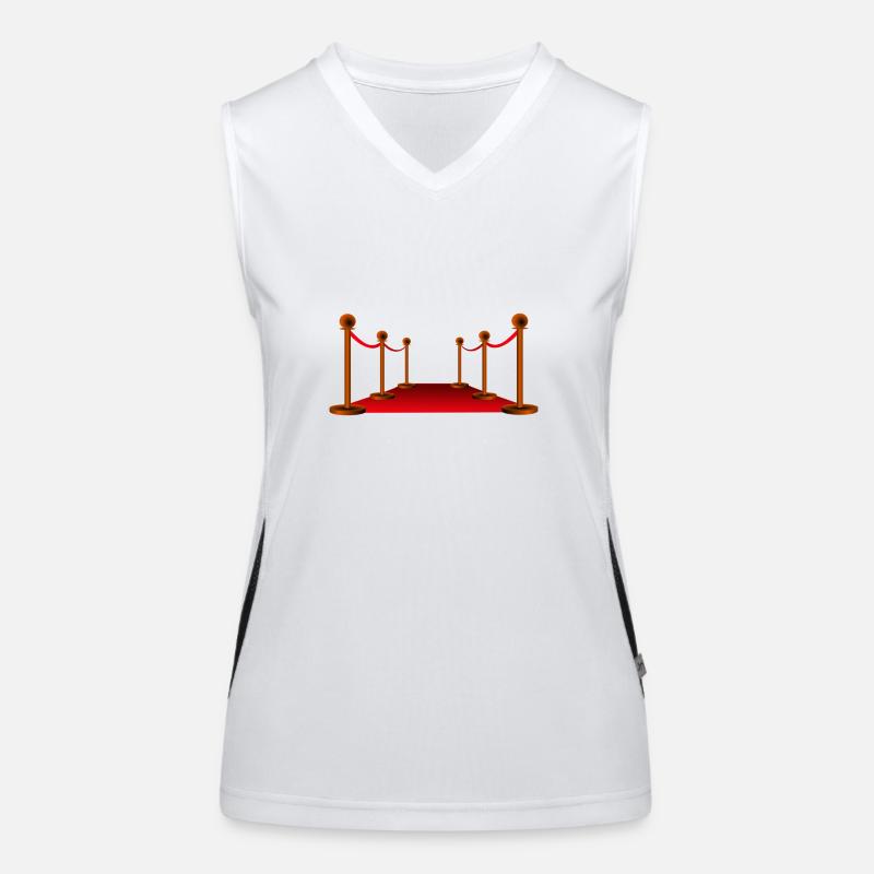 Red carpet Women's Functional Contrast Tank Top
