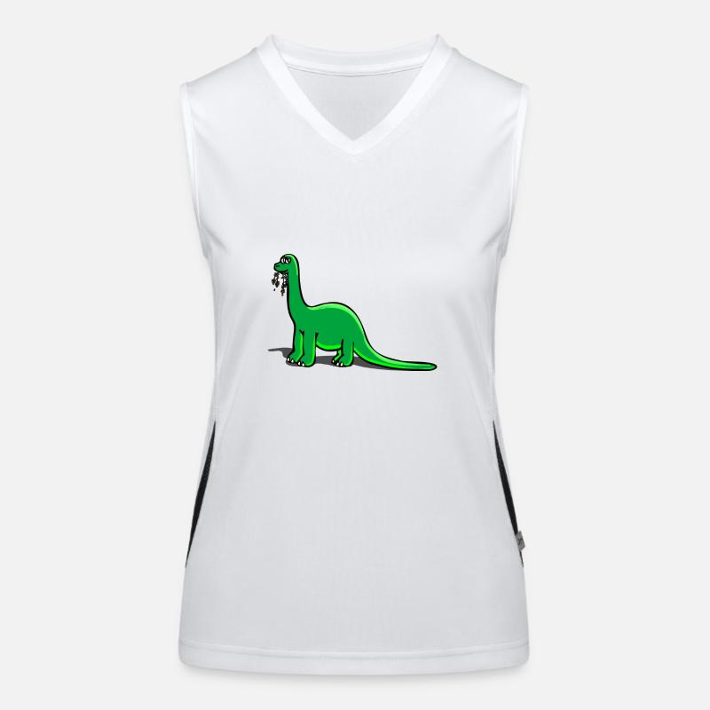 dinosaure Débardeur respirant contrasté Femme