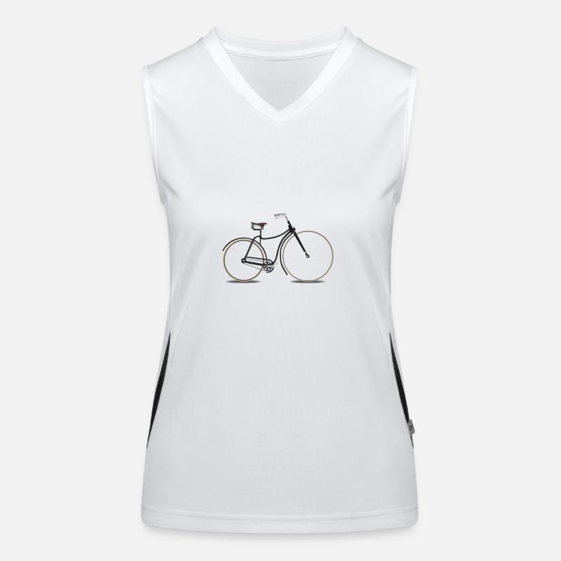 vélo Débardeur respirant contrasté Femme