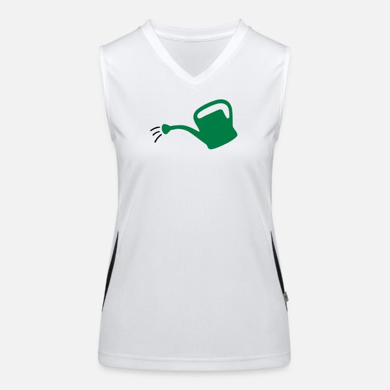 Giesskanne Klein, zweifarbig Funktionelles Kontrast-Tank Top für Frauen