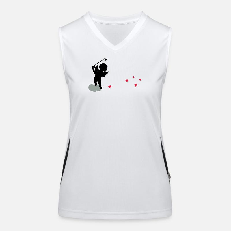 Amor Débardeur respirant contrasté Femme
