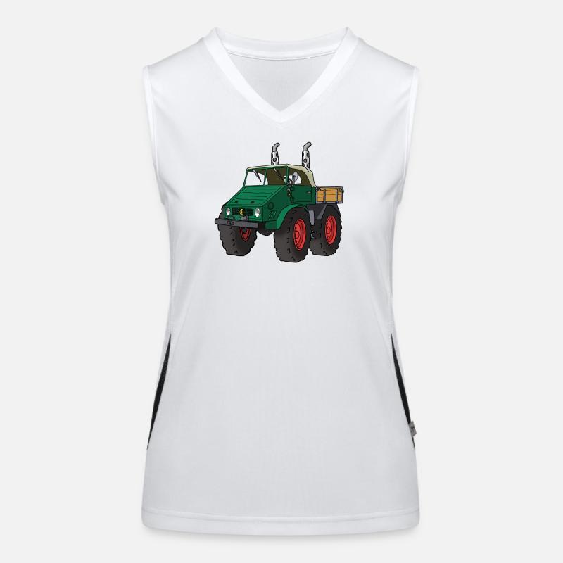 customog Funktionelles Kontrast-Tank Top für Frauen