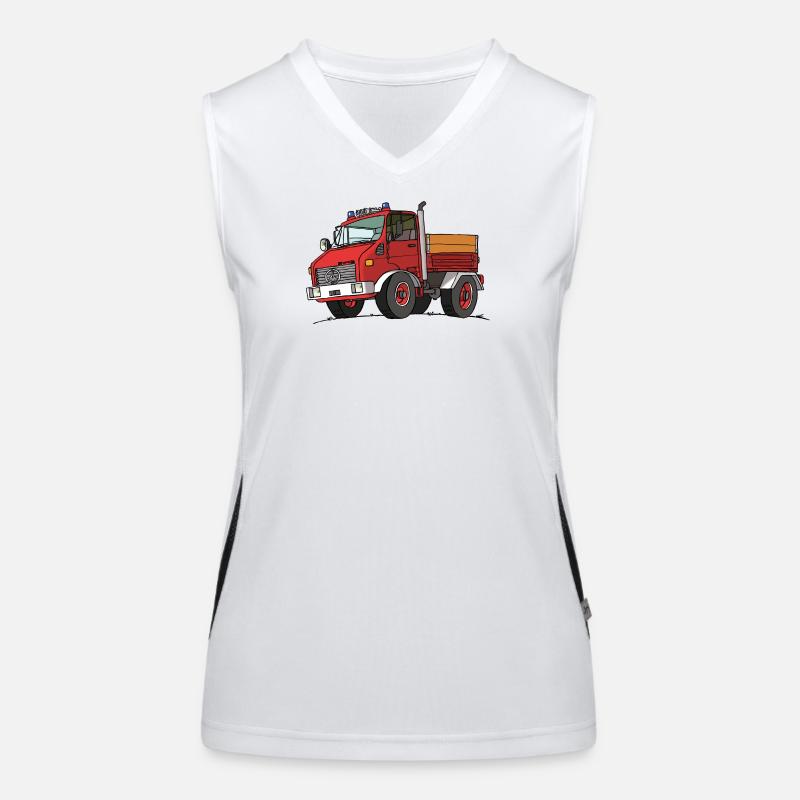 FeuerMog Funktionelles Kontrast-Tank Top für Frauen
