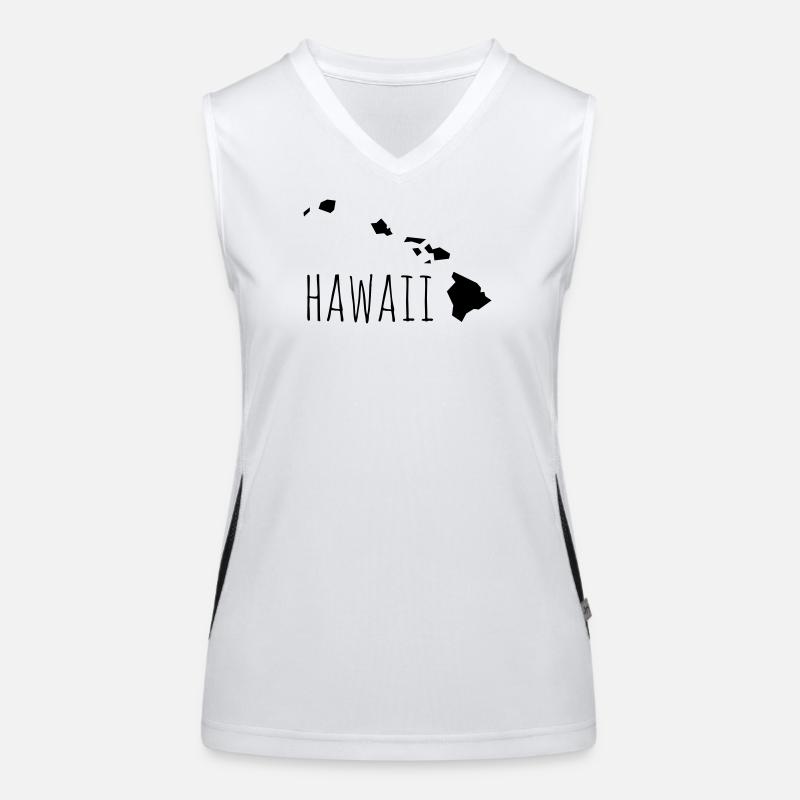 hawaii Débardeur respirant contrasté Femme