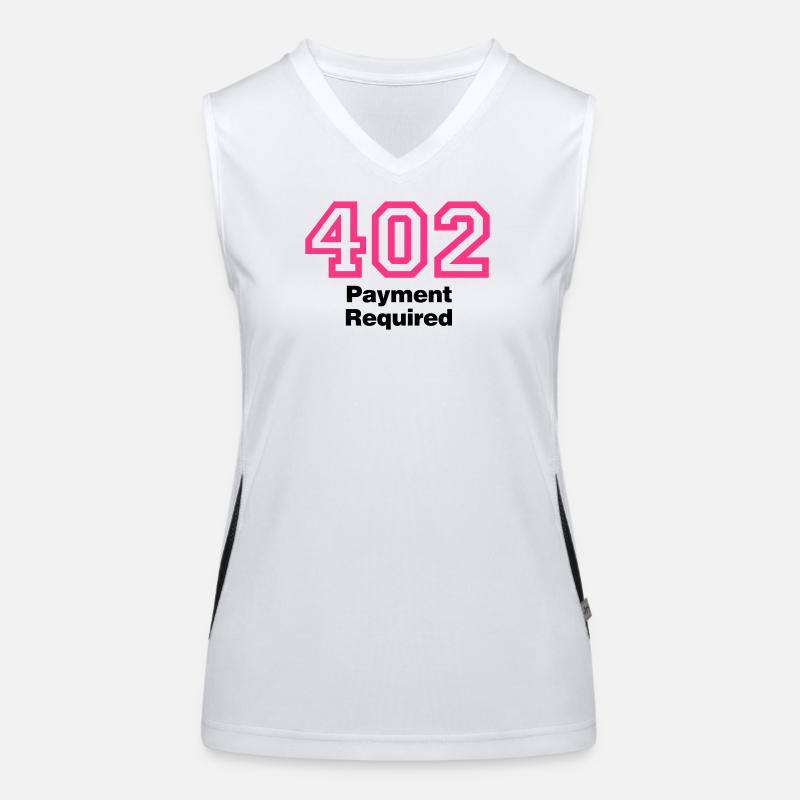 Error 402 Payment Required Funktionelles Kontrast-Tank Top für Frauen