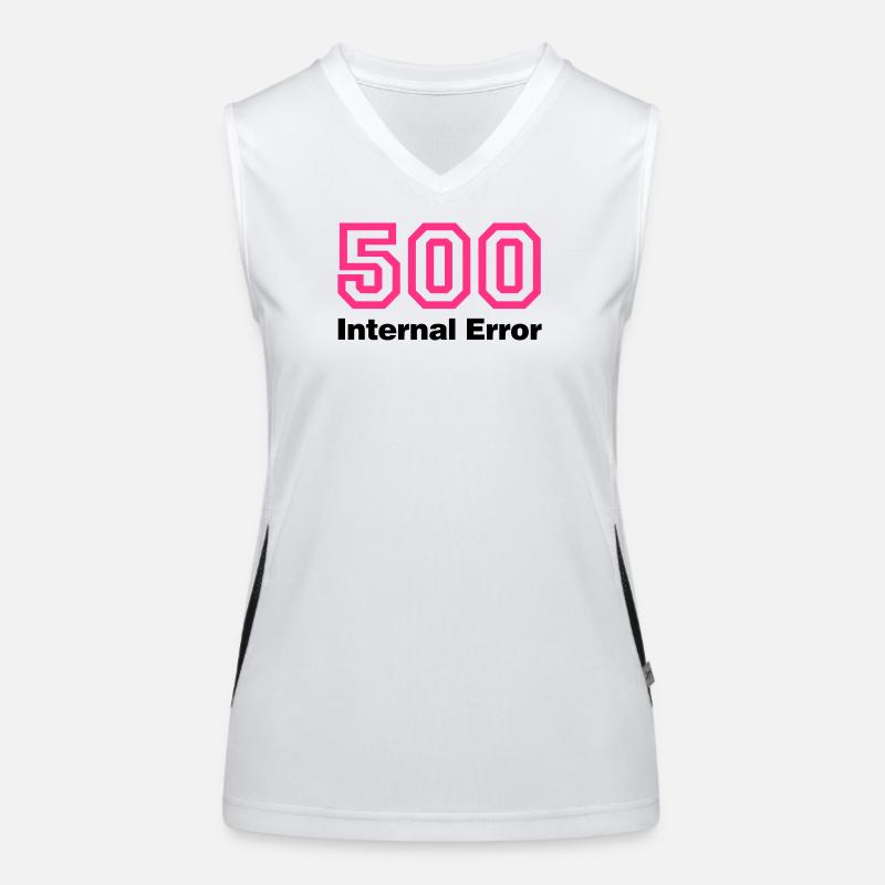 Error 500 Internal Error Funktionelles Kontrast-Tank Top für Frauen
