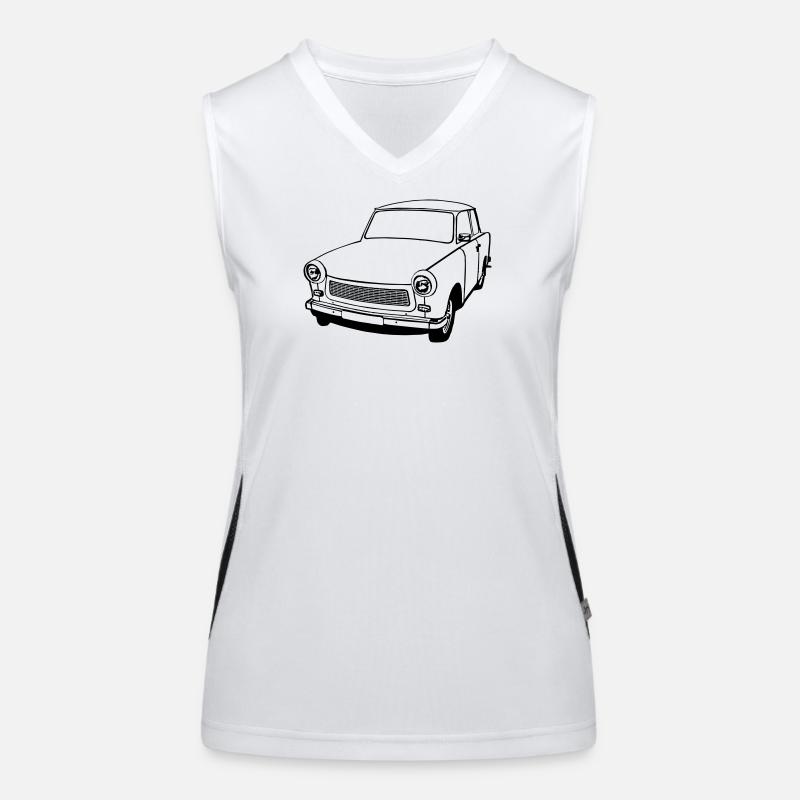 Trabant , Ostalgie , DDR Kult , Oldtimer (25) Funktionelles Kontrast-Tank Top für Frauen