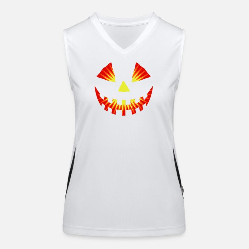 Kürbis-flex Funktionelles Kontrast-Tank Top für Frauen