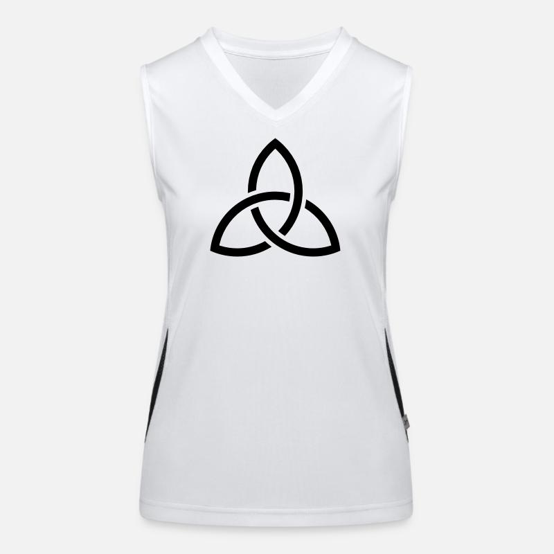 Celtic Knot Débardeur respirant contrasté Femme