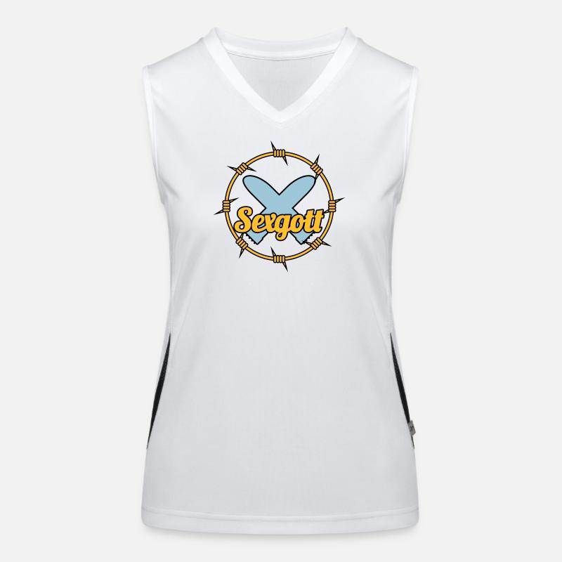 Sexgott Funktionelles Kontrast-Tank Top für Frauen