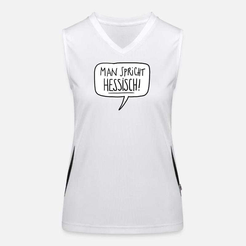 Hessisch Funktionelles Kontrast-Tank Top für Frauen