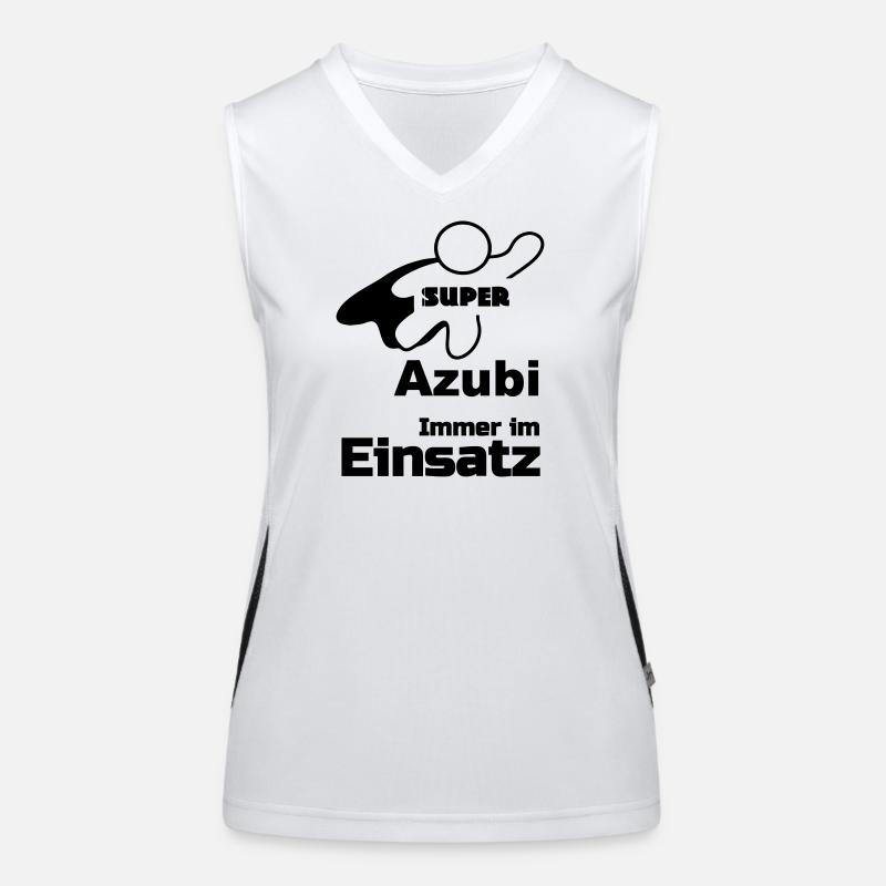 Super Azubi Geschenk Funktionelles Kontrast-Tank Top für Frauen