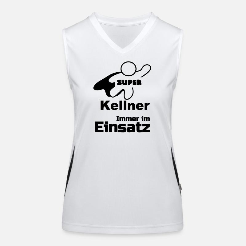 Super Kellner Geschenk Funktionelles Kontrast-Tank Top für Frauen