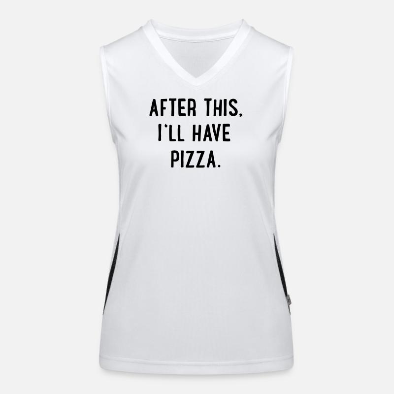 Pizza Débardeur respirant contrasté Femme