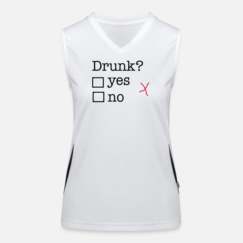 drunk Women's Functional Contrast Tank Top