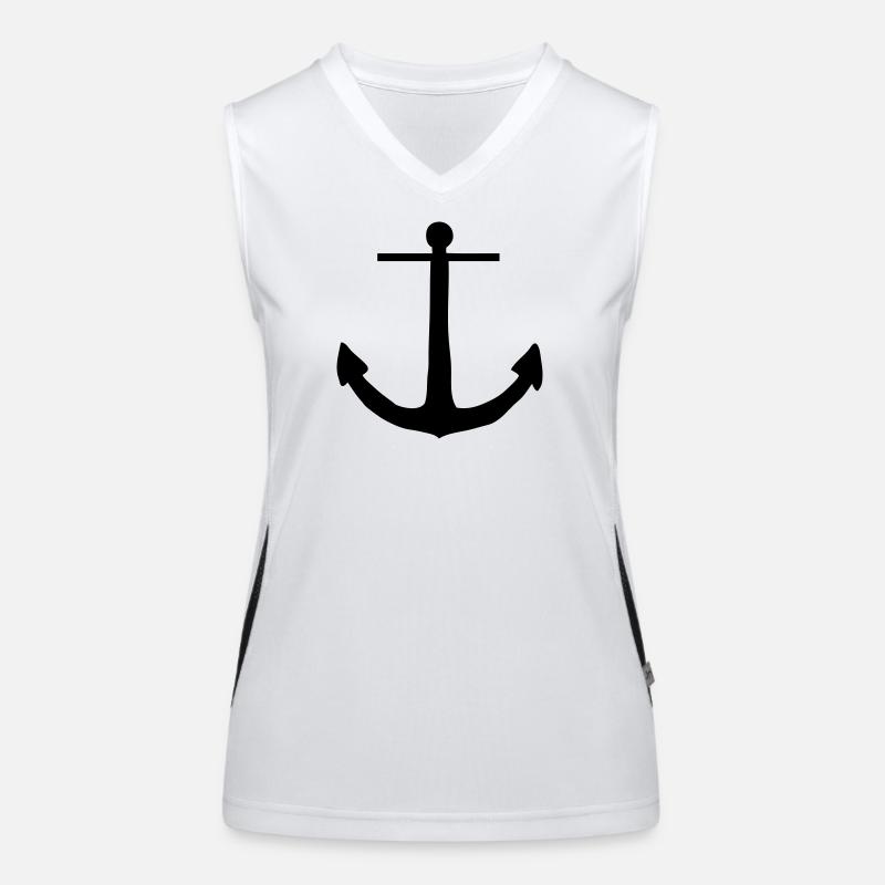 anker Funktionelles Kontrast-Tank Top für Frauen