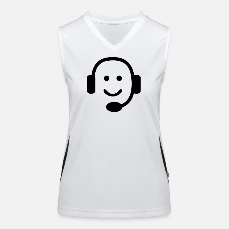Nerd Débardeur respirant contrasté Femme
