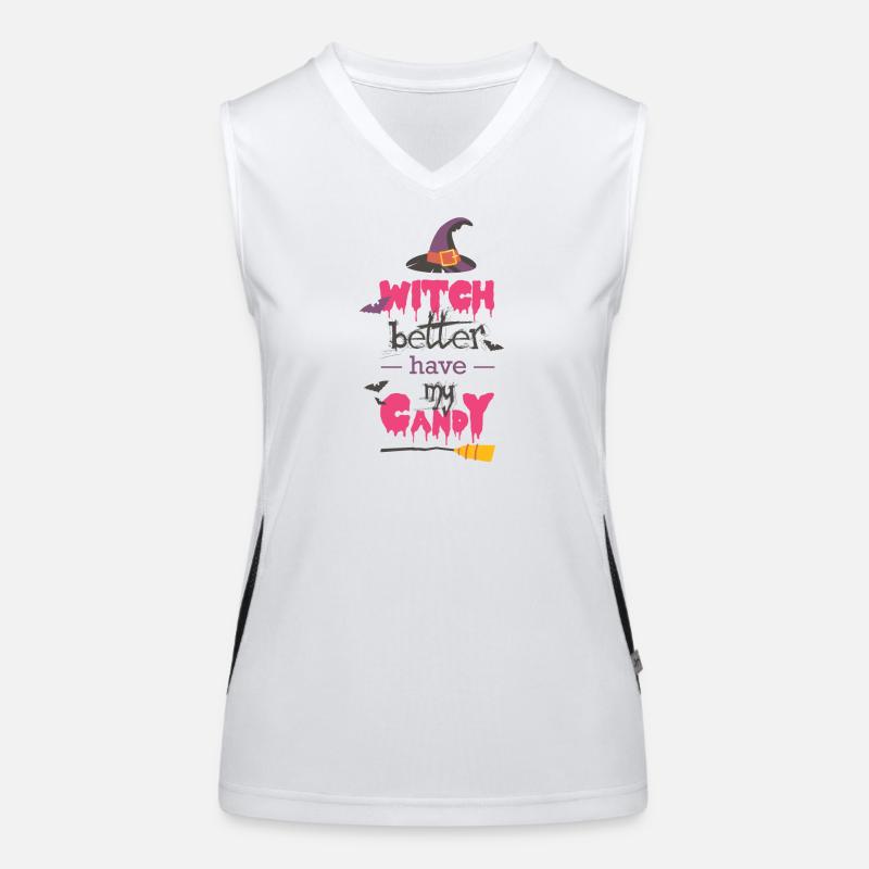 witch better have my candy, süßes oder saures Funktionelles Kontrast-Tank Top für Frauen