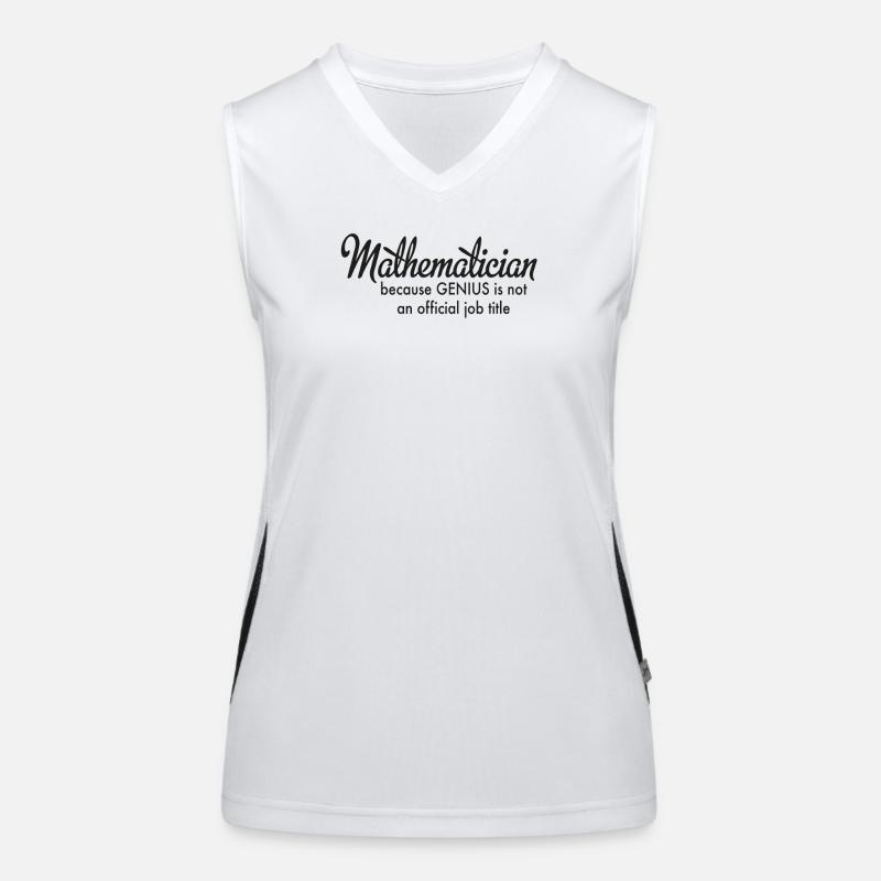 Mathematik Funktionelles Kontrast-Tank Top für Frauen