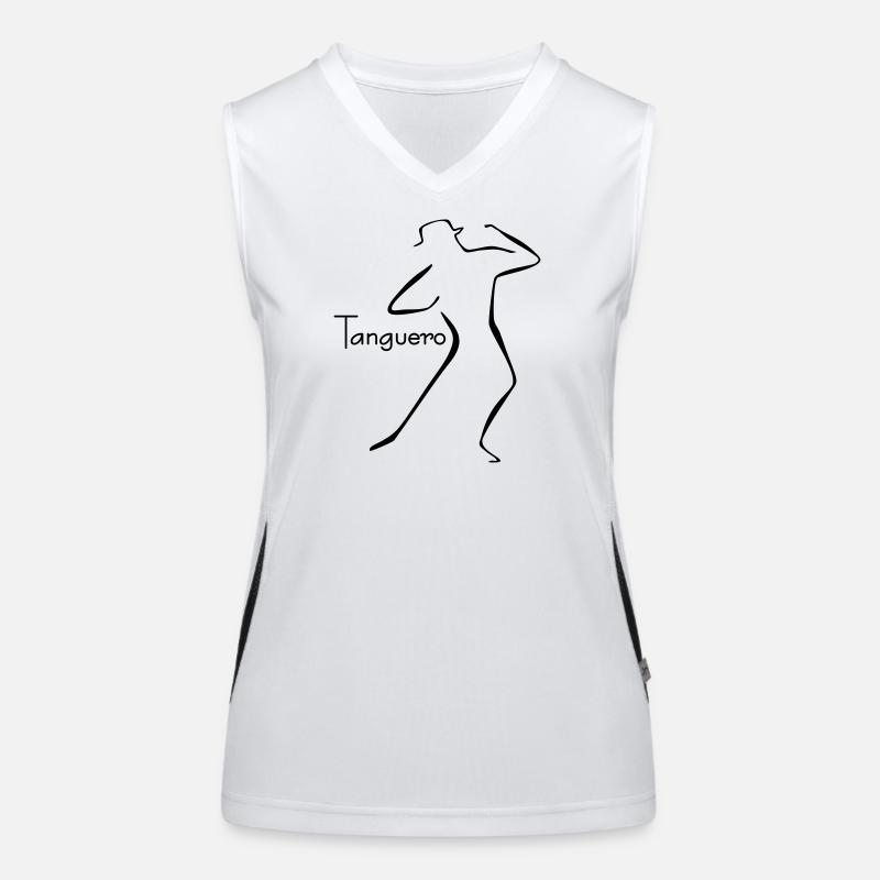 Tango-5 Funktionelles Kontrast-Tank Top für Frauen