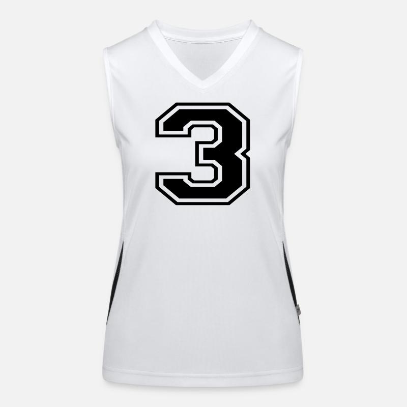 3 Funktionelles Kontrast-Tank Top für Frauen